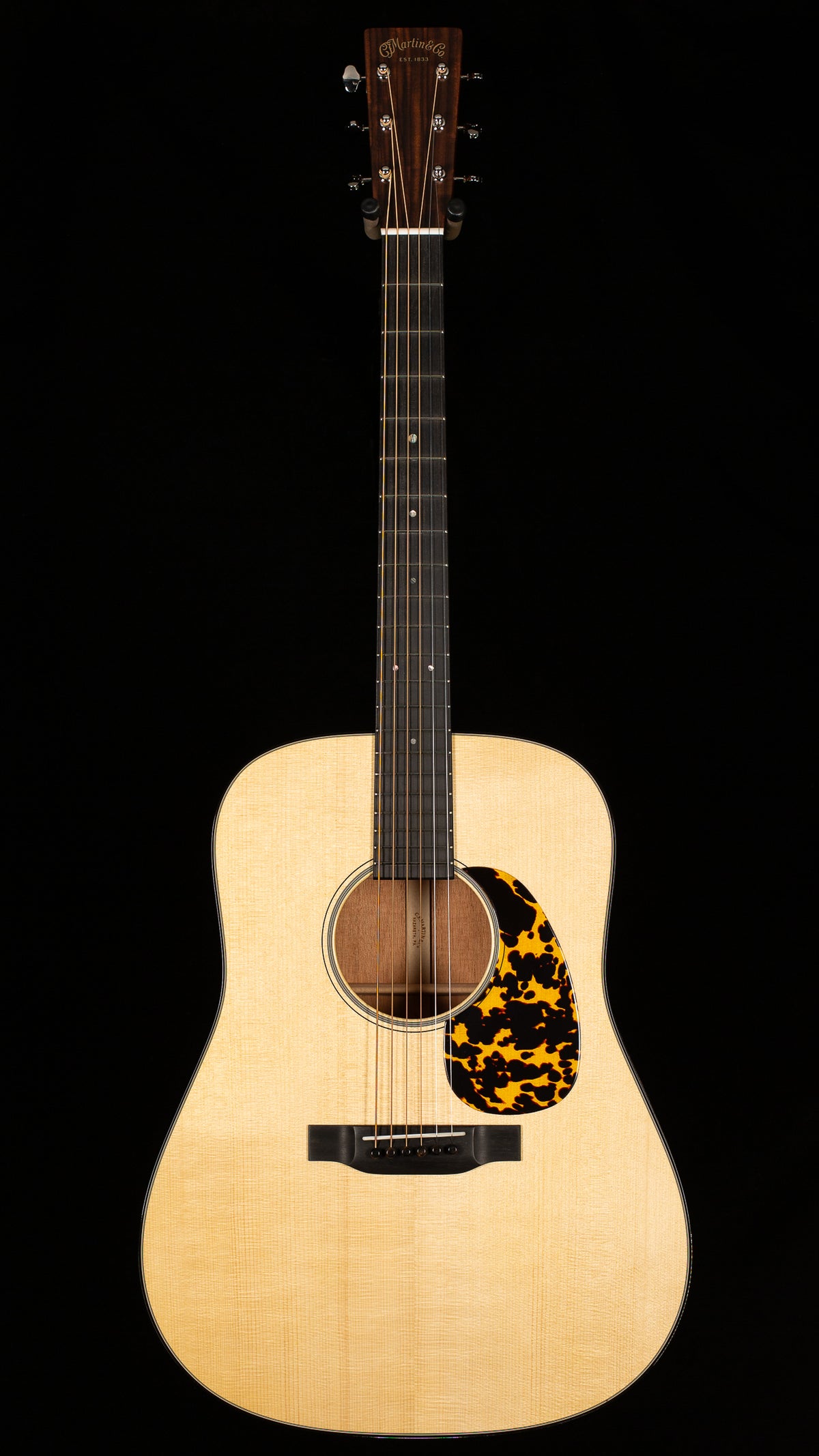 Martin Custom Shop Willcutt Exclusive Dreadnought 18 Style Large Sound Hole Adirondack/Mahogany (477)