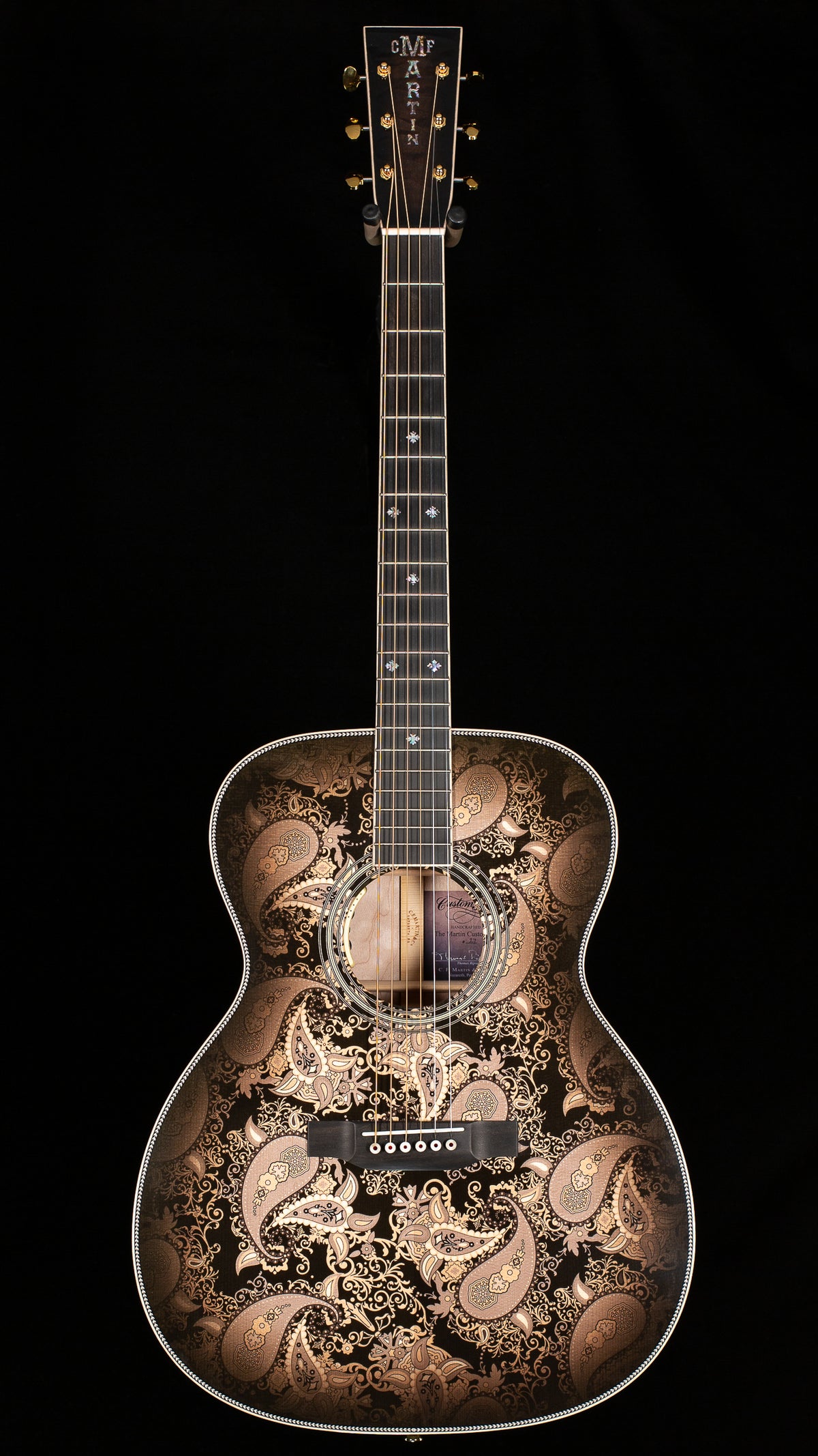 Martin Custom Shop M Paisley Ember Burst (284)