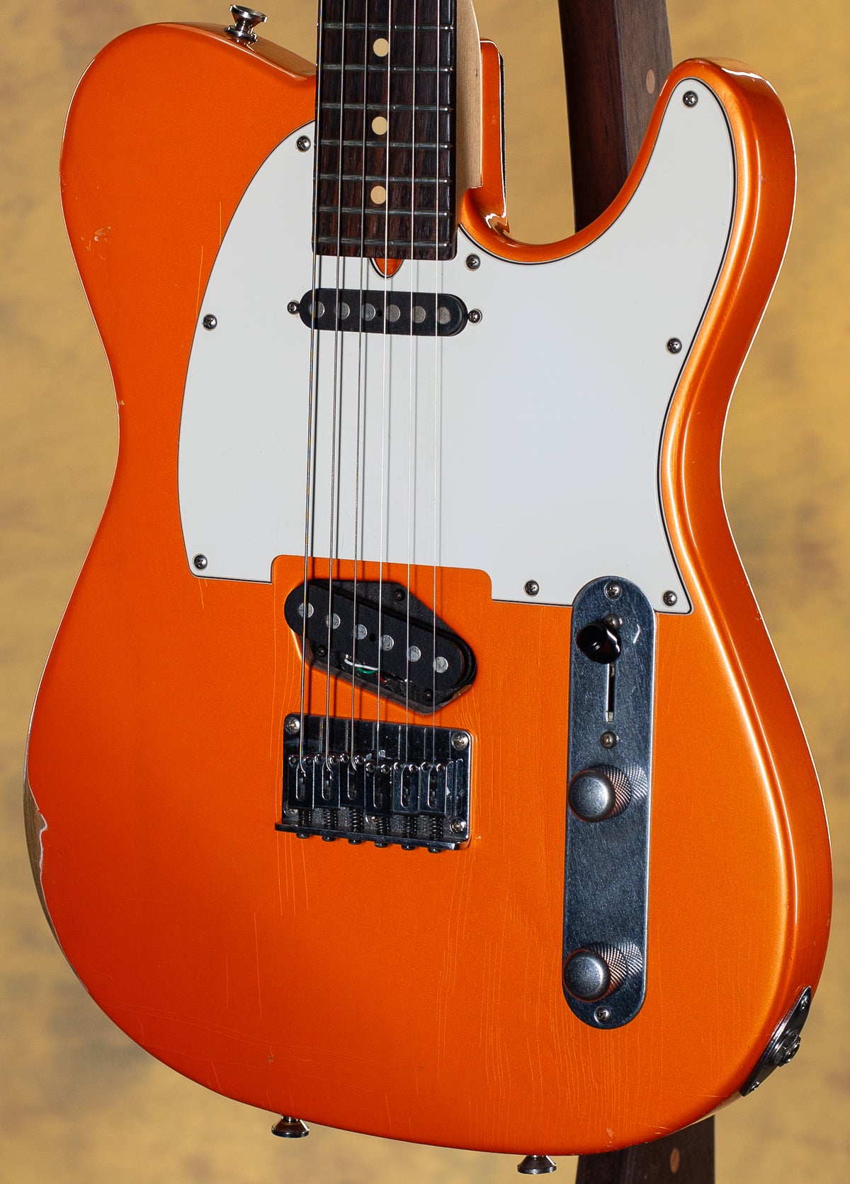 1994 Tom Anderson Hollow T Classic Orange Relic