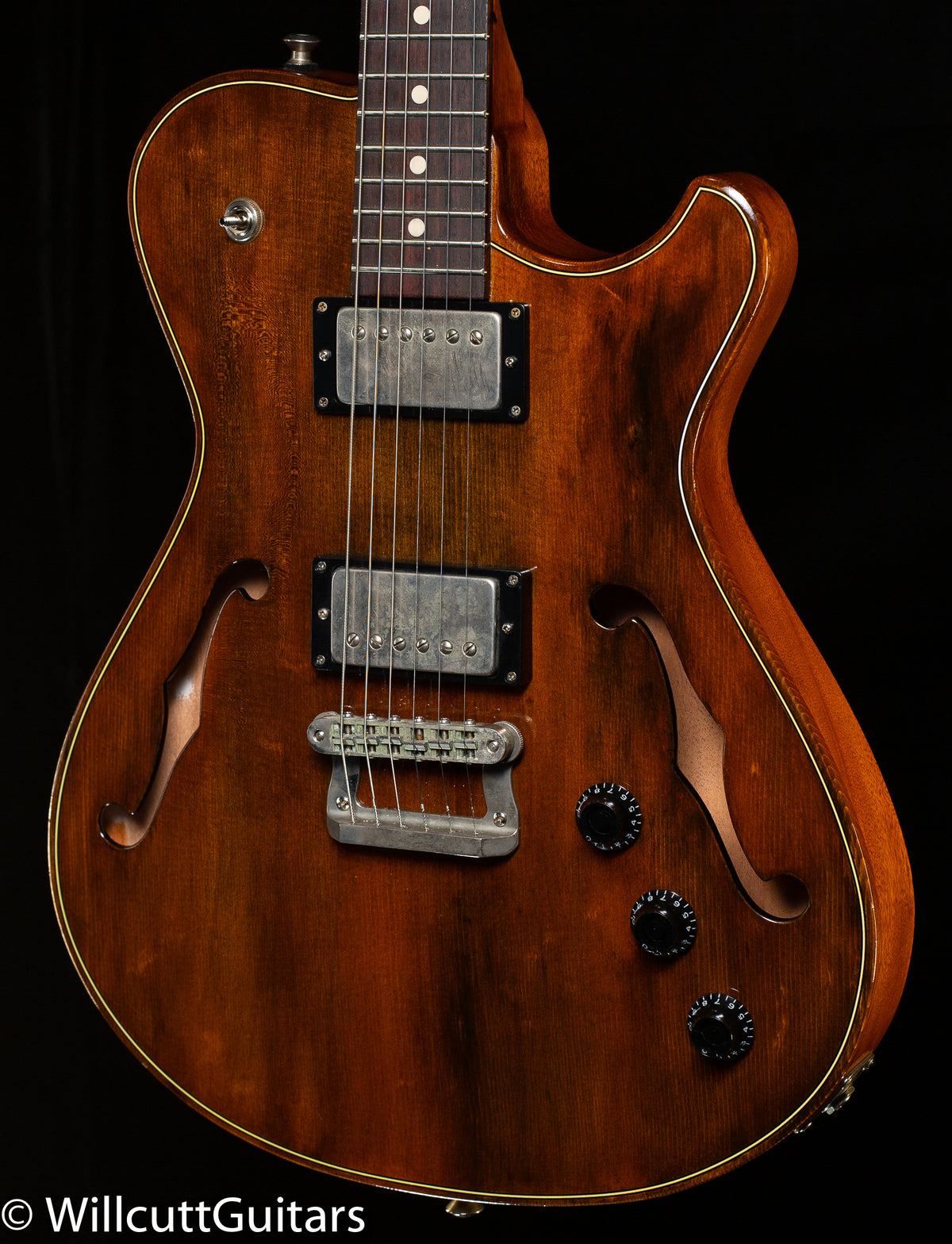 Knaggs Influence Chena SVHS Spruce Top Old Violin (334)