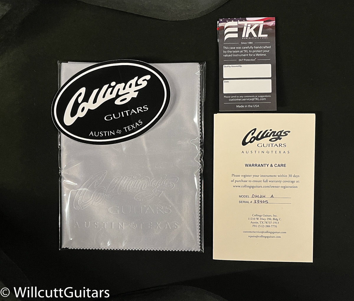 Collings OM2H A Adirondack Spruce Top (405)