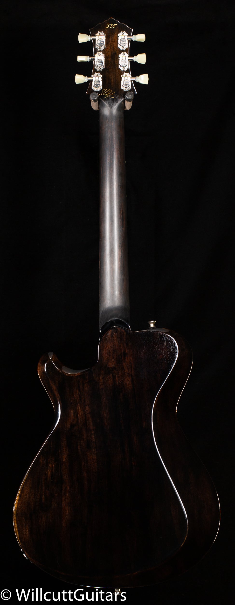 Knaggs Influence Chena Spruce Top Old Black Violin (335)