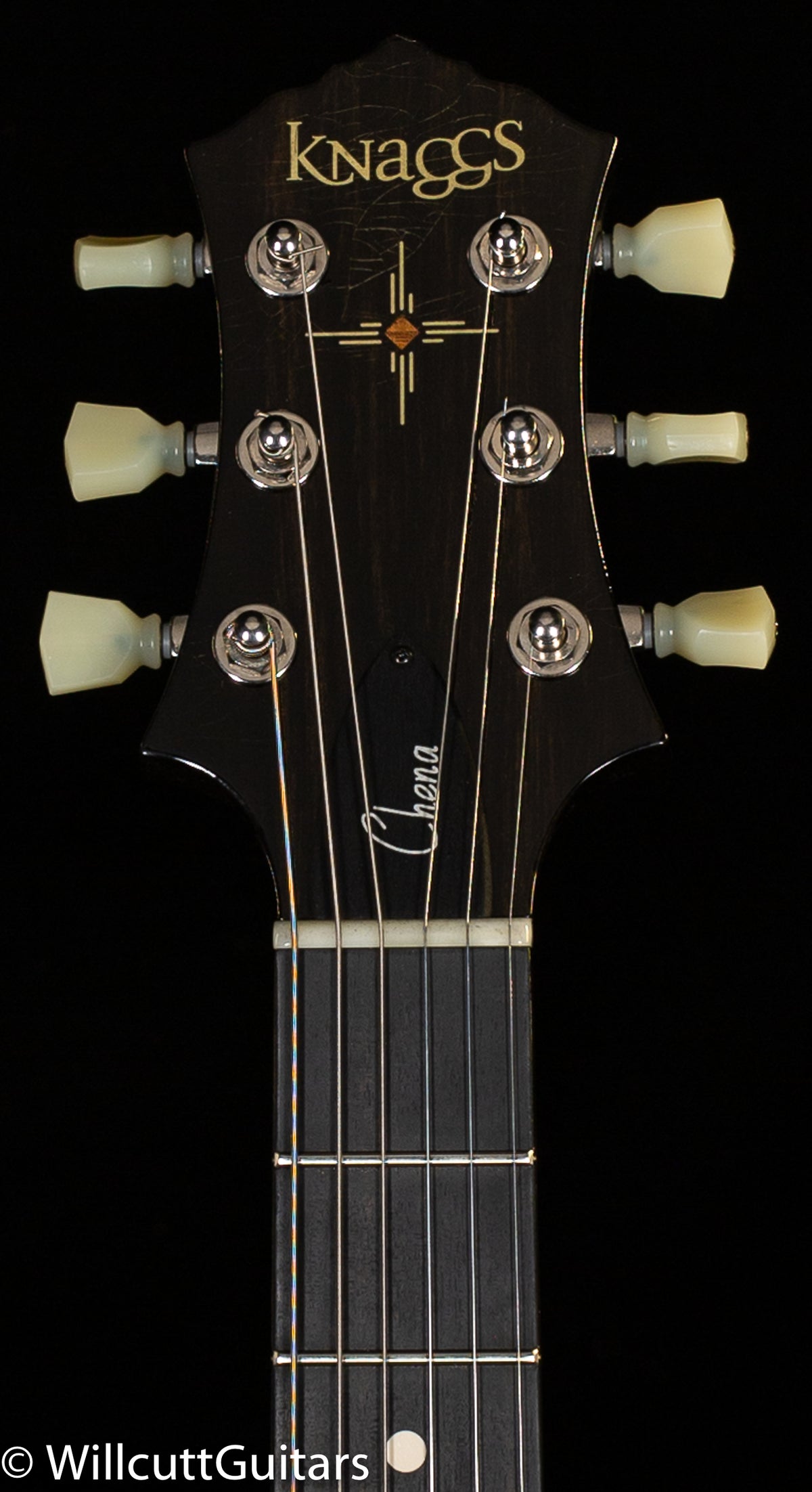 Knaggs Influence Chena Spruce Top Old Black Violin (335)