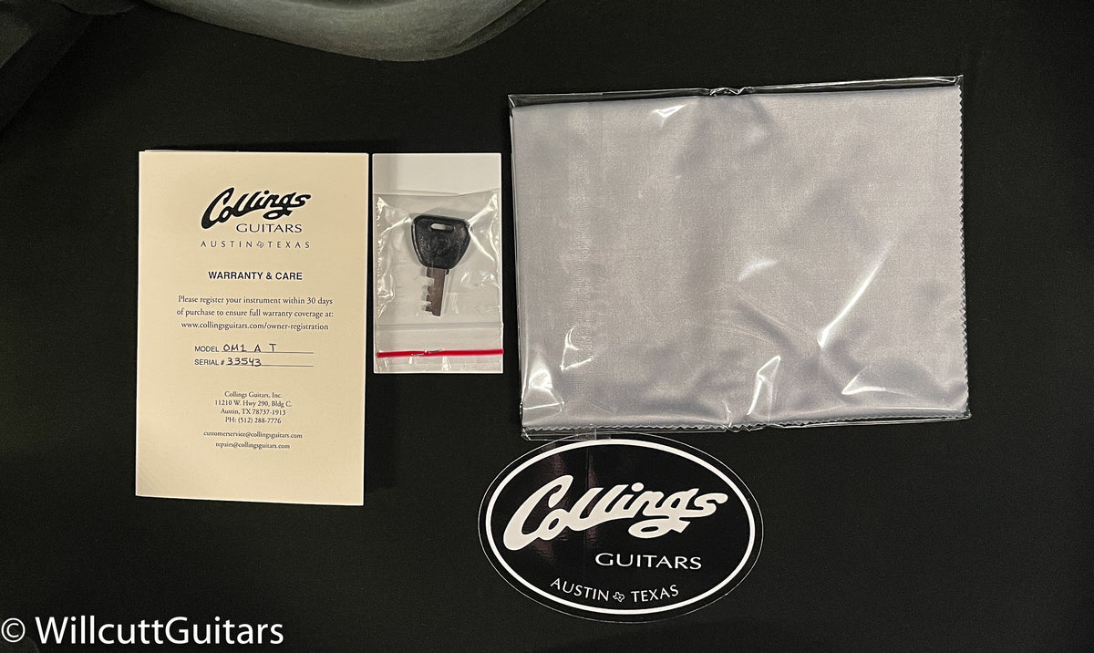 Collings OM1A T Adirondack Top Traditional Package (543)