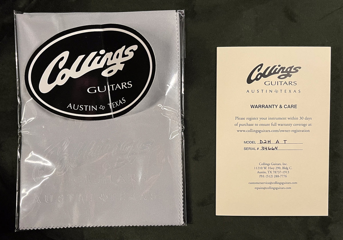 Collings D2H Adirondack Spruce Top Traditional (664)