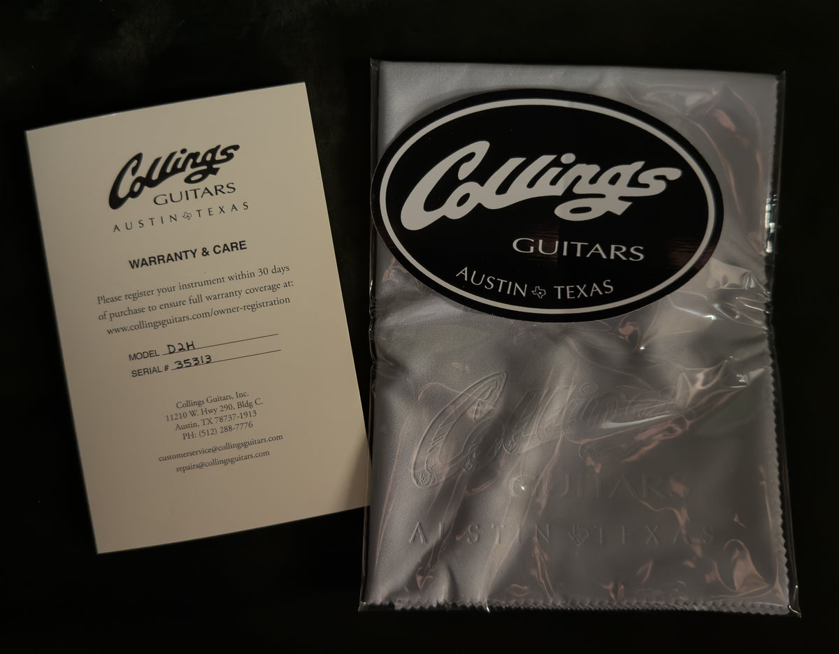 2025 Collings D2H Old Growth Sitka