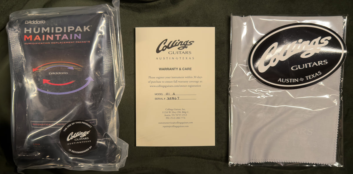 Collings 01 Adirondack Spruce Top (867)