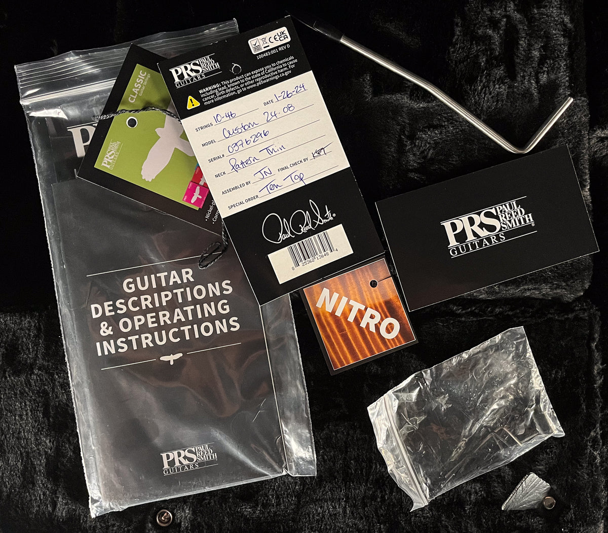 2024 PRS Custom 24-08 10 Top