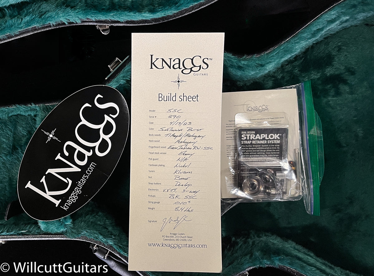 Knaggs Knaggs Steve Stevens SSC Sunflower Burst Tier 1 (390)
