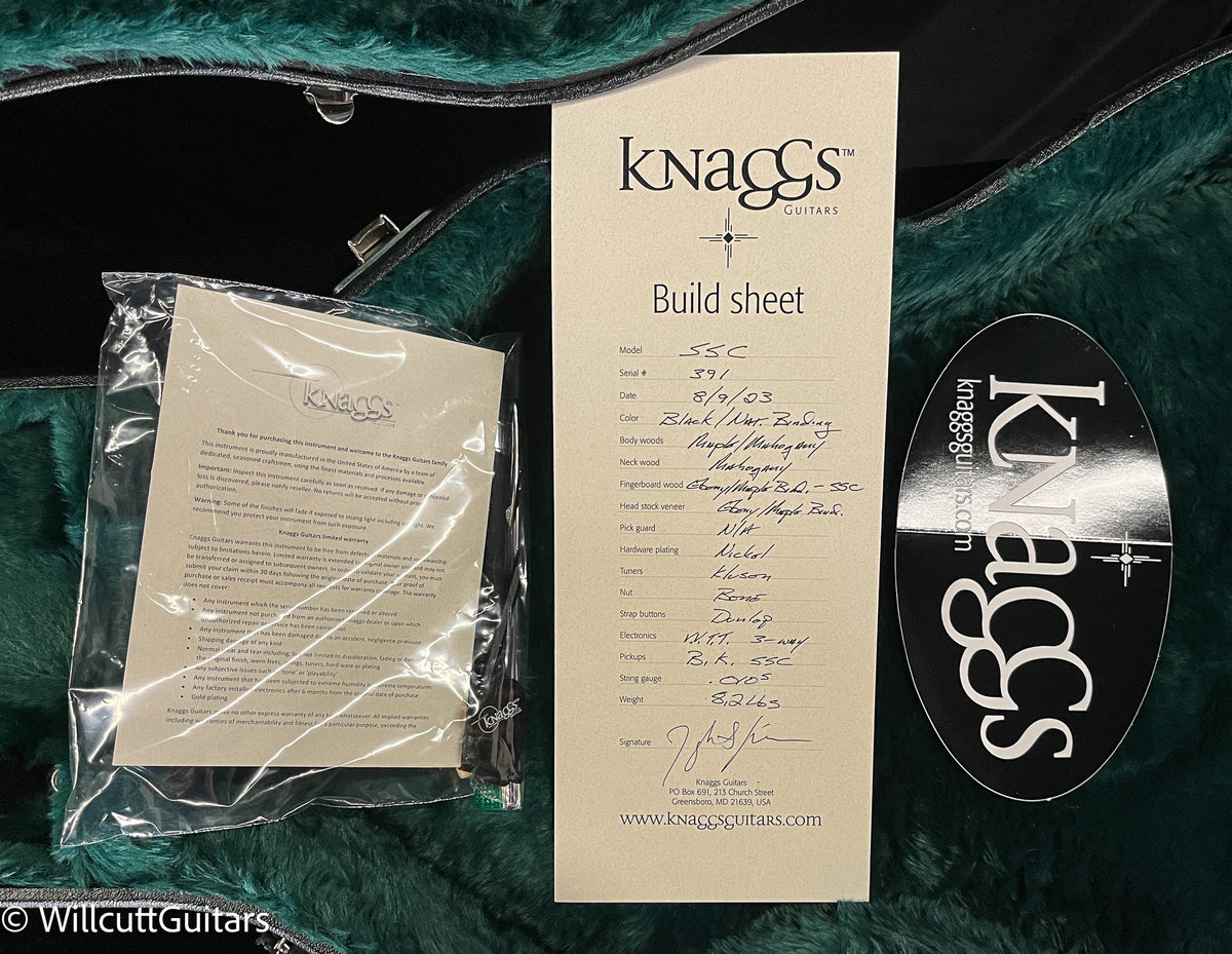 Knaggs Steve Stevens SSC Black (391)