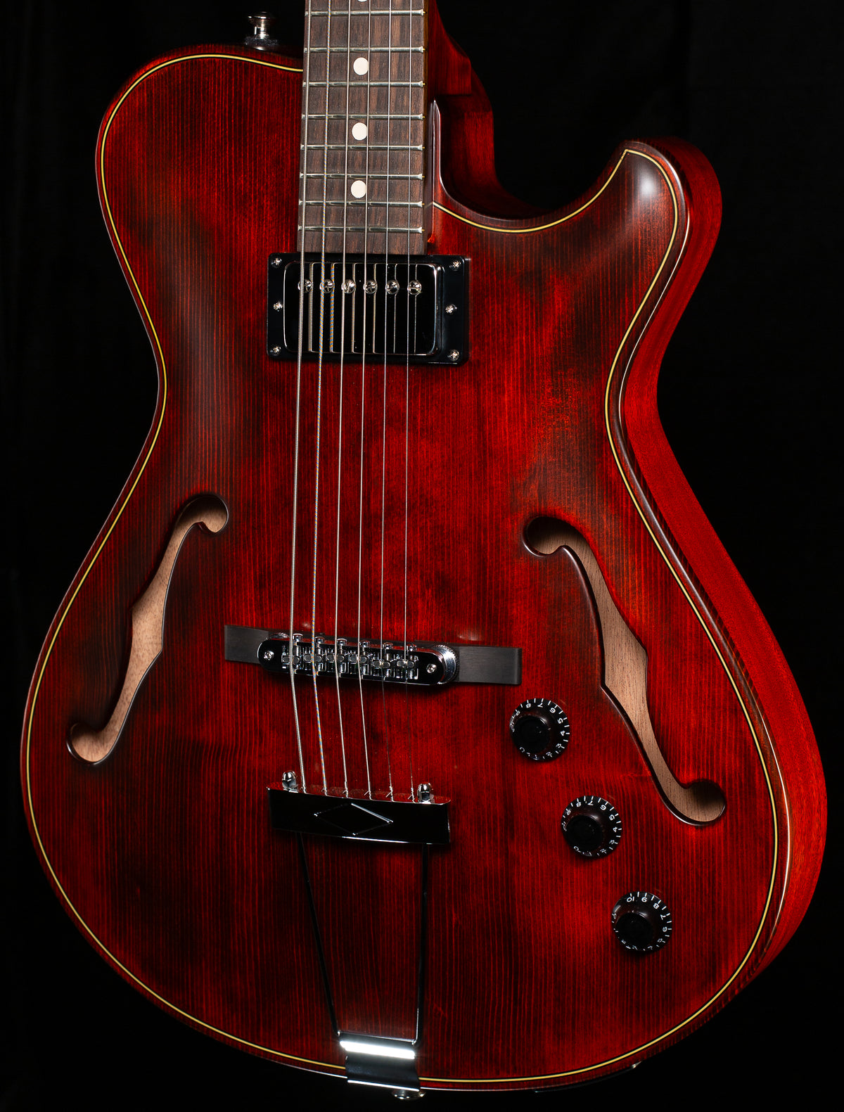 Knaggs Influence Chena A Satin Old Red Violin (393)