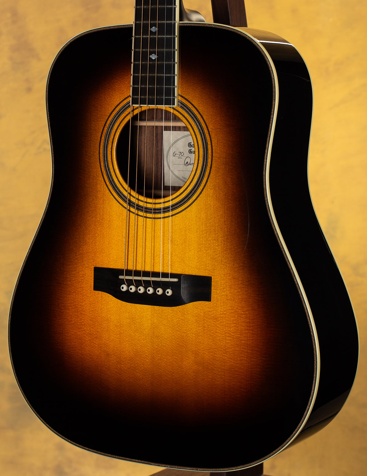 2022 Gallagher G-70 Sunburst Rosewood Sitka
