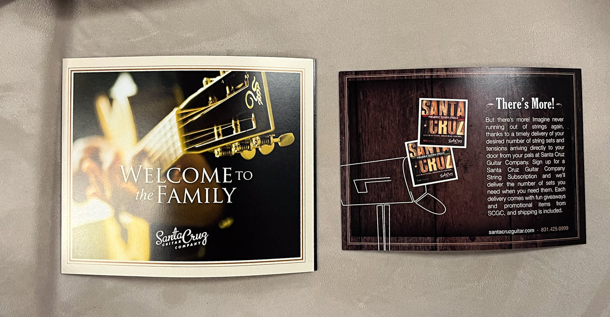 Santa Cruz Style 1 Model Guitar Sinker Redwood Top (399)