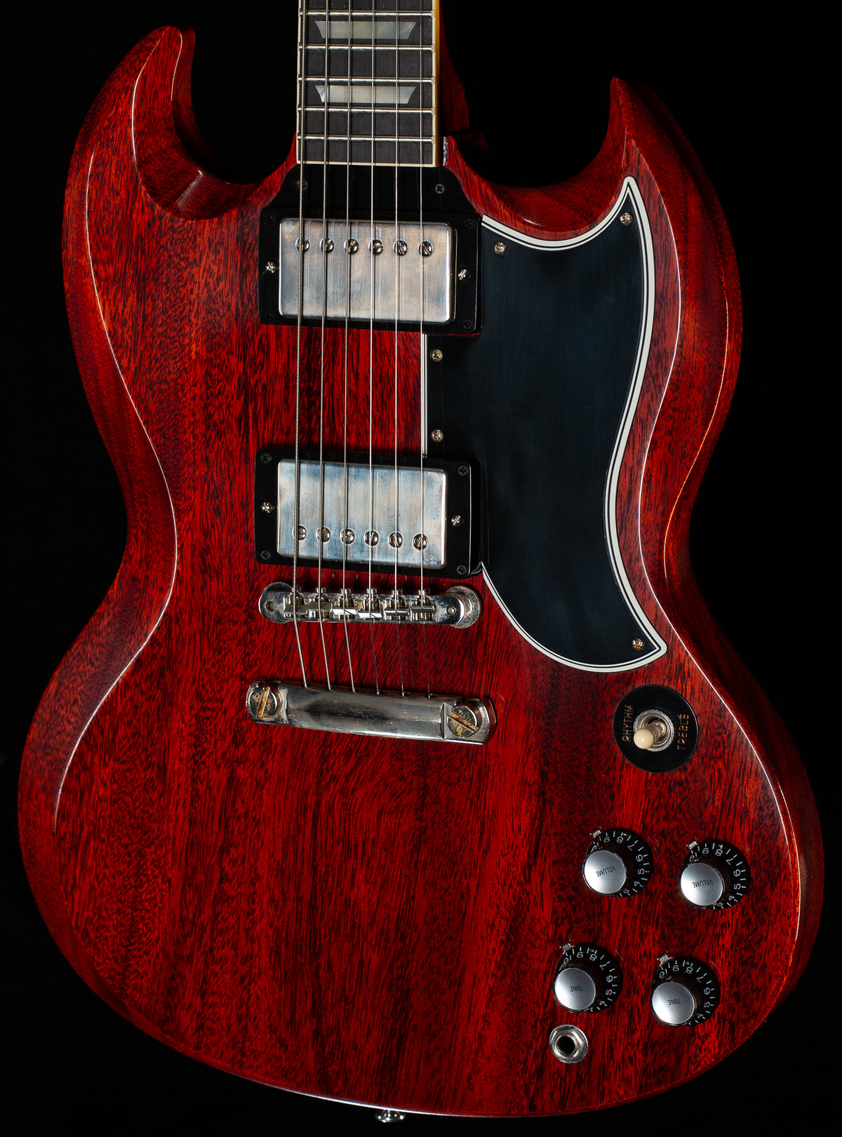 Gibson Custom Shop 1961 Les Paul SG Standard Reissue Stop-Bar VOS Cherry Red (561)