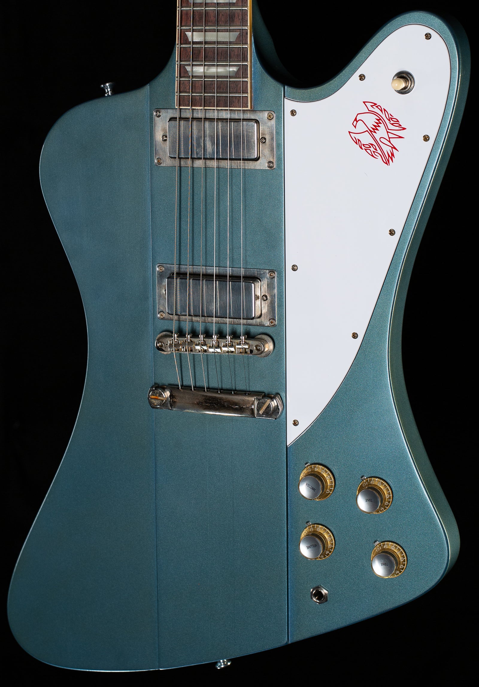 Gibson Custom Shop 1963 Firebird V Willcutt Exclusive Pelham Blue Stop Bar VOS