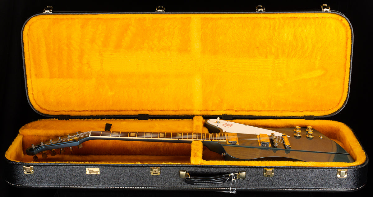 Gibson Custom Shop 1963 Firebird V Willcutt Exclusive Pelham Blue Stop Bar VOS (753)