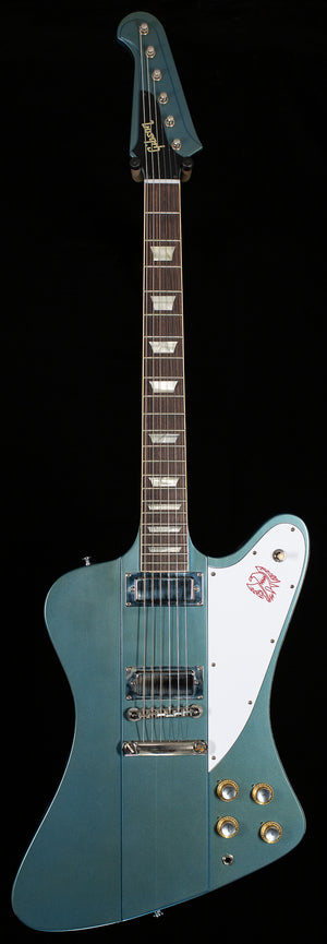 Gibson Custom Shop 1963 Firebird V Willcutt Exclusive Pelham Blue Stop Bar VOS (763)