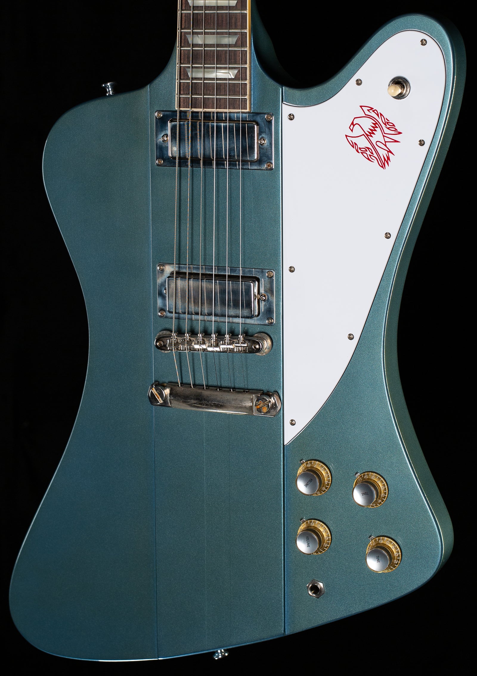 Gibson Custom Shop 1963 Firebird V Willcutt Exclusive Pelham Blue Stop Bar VOS