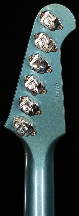 Gibson Custom Shop 1963 Firebird V Willcutt Exclusive Pelham Blue Stop Bar VOS (763)