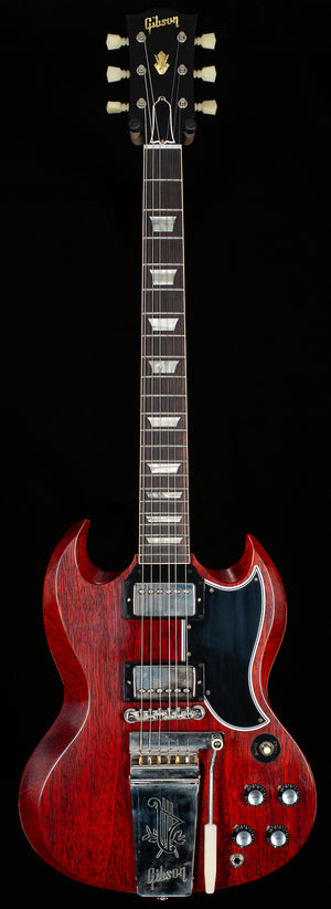 Gibson Custom Shop 1964 SG Standard Reissue Maestro Ultra Light Aged Cherry Red (764)