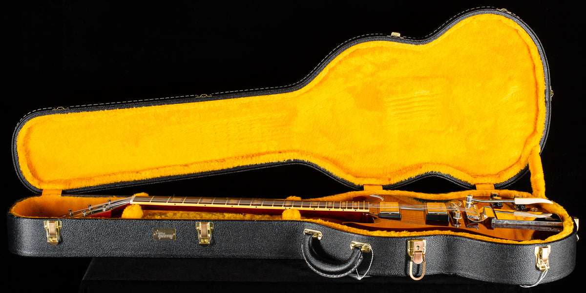 2024 Gibson Custom Shop 1964 SG Standard Reissue Maestro Ultra Light Aged Cherry Red