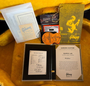 2024 Gibson Custom Shop 1964 SG Standard Reissue Maestro Ultra Light Aged Cherry Red