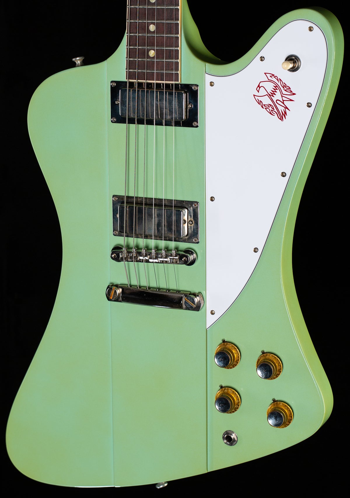 Gibson Custom Shop 1963 Firebird III Kerry Green Stop Bar VOS (763)