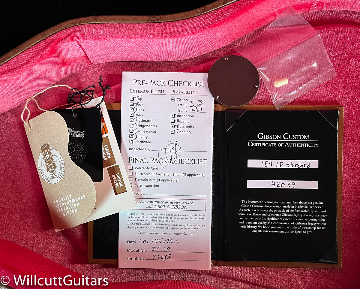 Gibson 1954 Les Paul Reissue VOS Double Gold