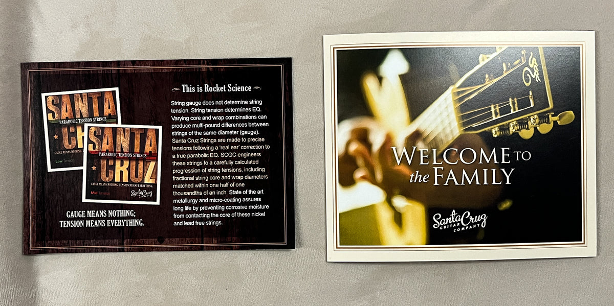 Santa Cruz OM Grand Model Adirondack Spruce Top Buttered Toast Sunburst (431)