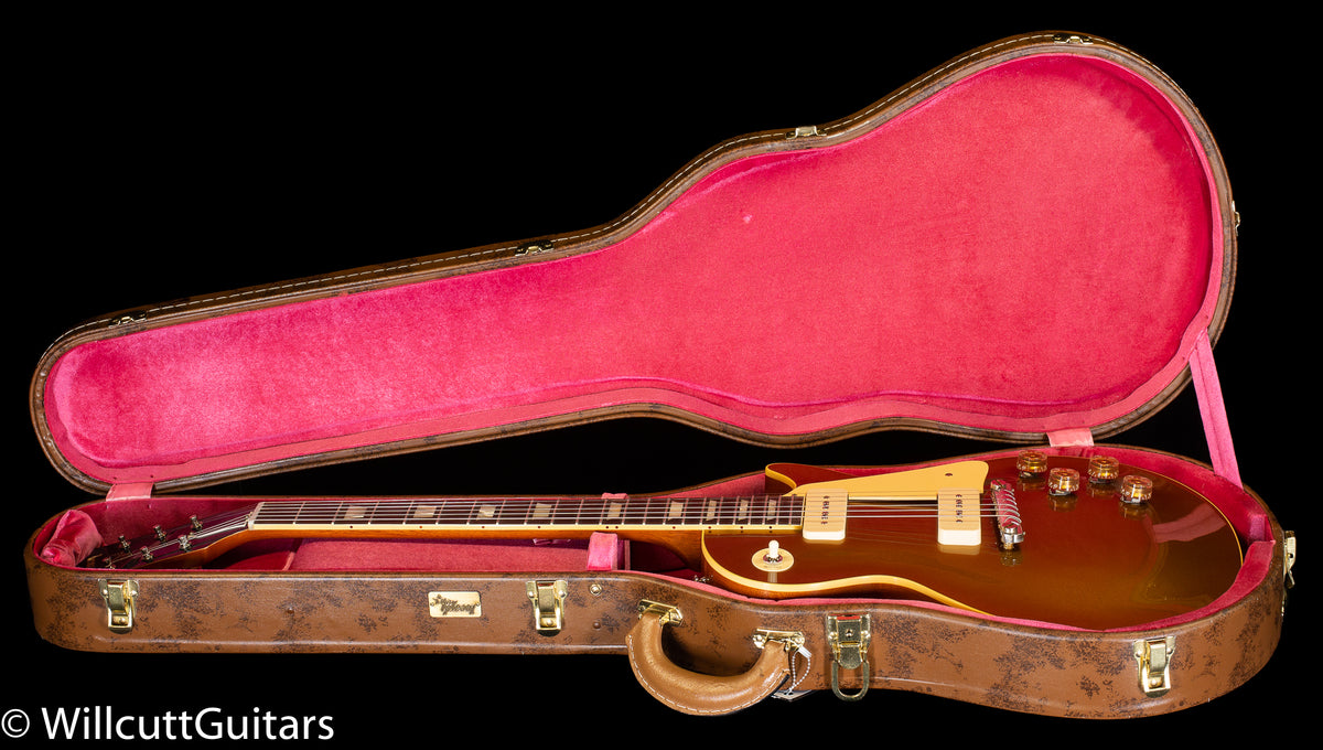 Gibson Custom Shop 1954 Les Paul Standard V2 Neck Gold Top VOS Lightweight M2M (145)