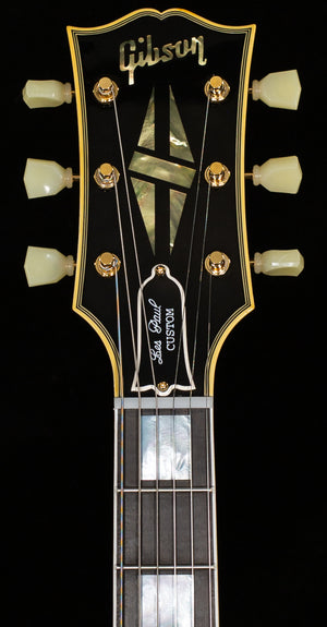 Gibson Custom Shop 1954 Les Paul Custom Staple Pickup Reissue Ebony VOS (102)