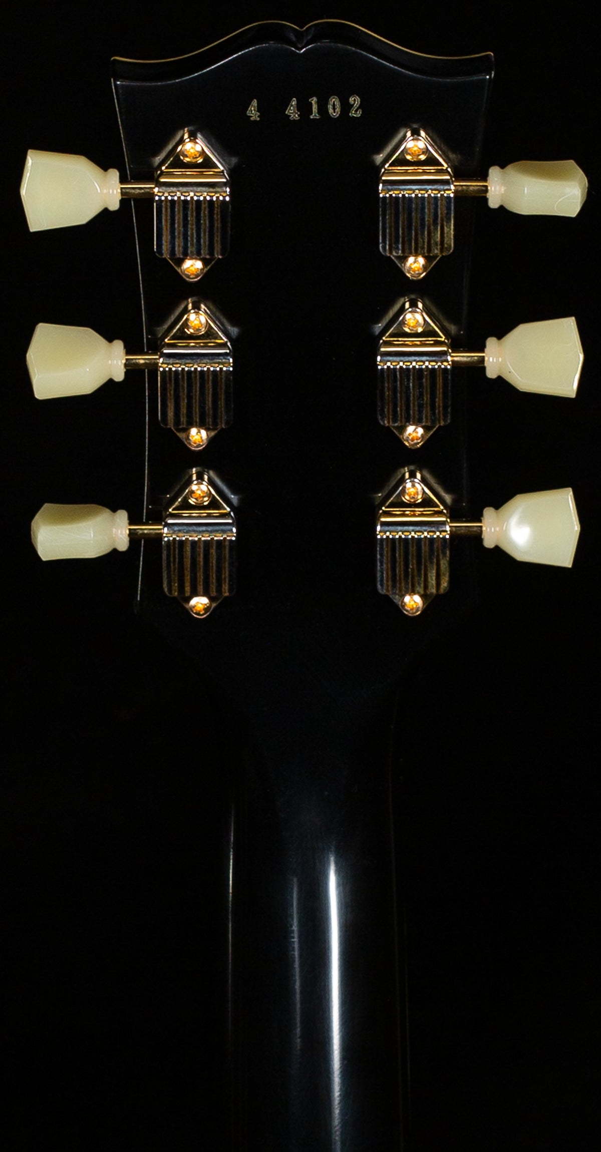 Gibson Custom Shop 1954 Les Paul Custom Staple Pickup Reissue Ebony VOS (102)