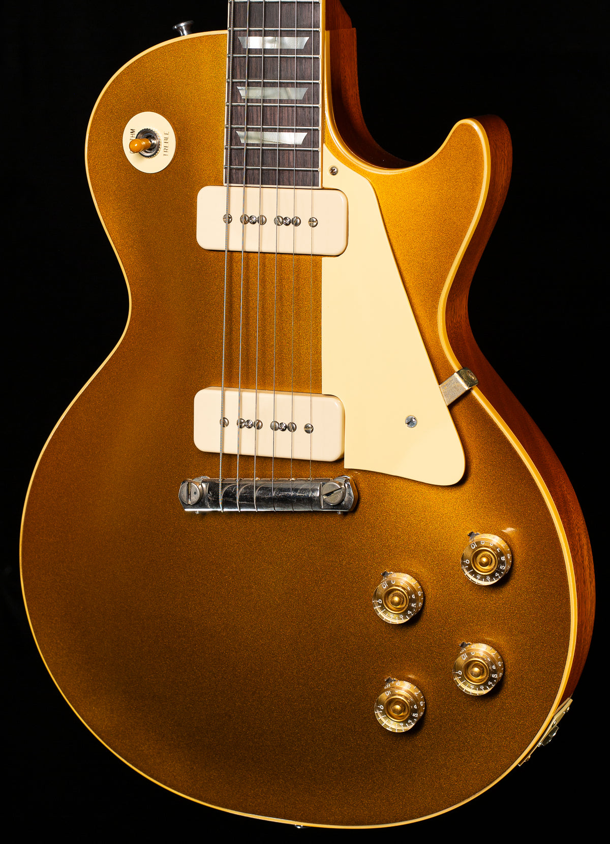 Gibson Custom Shop Willcutt Exclusive 1954 Les Paul Standard V2 Neck Gold Top VOS Lightweight M2M (216)