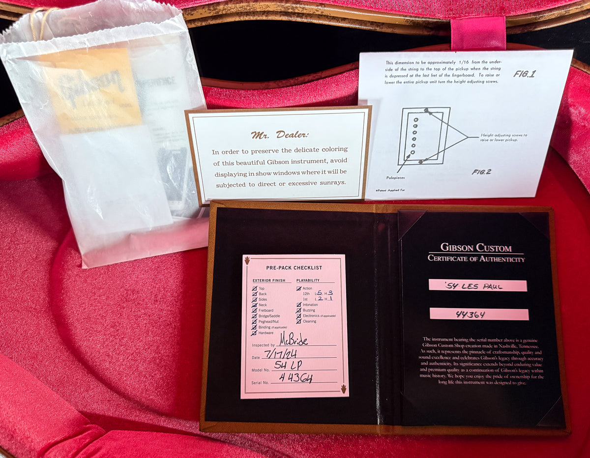 2024 Gibson Custom Shop 1954 Les Paul Reissue VOS Double Gold