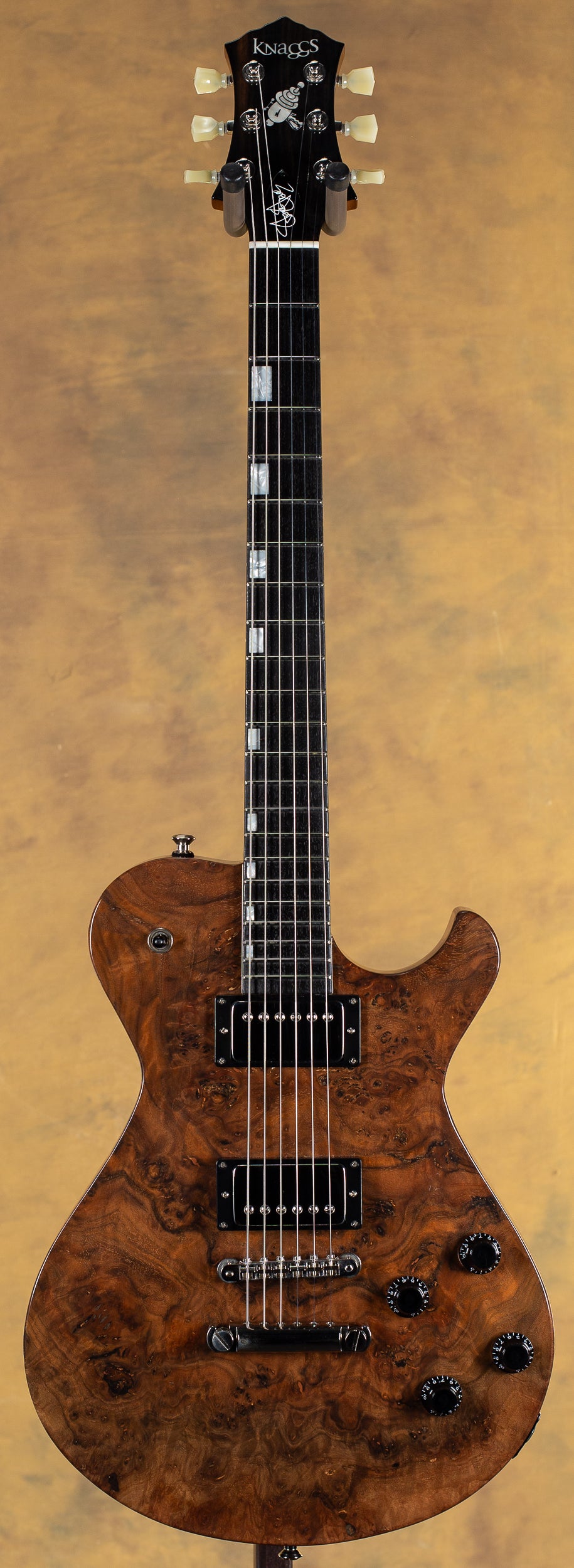 2024 Knaggs SSC Steve Stevens Natural Burl Walnut