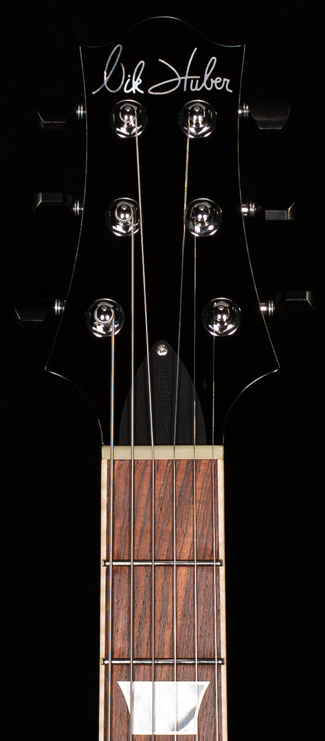 Nik Huber Dolphin II Semi-Hollow Custom Blue Burst (671)