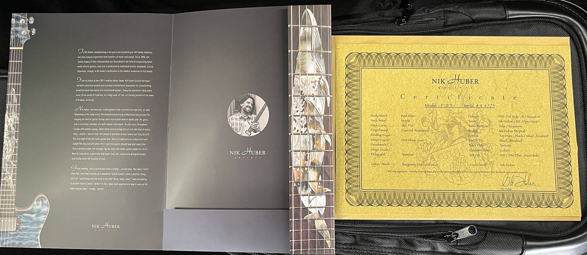 Nik Huber Piet Burgundy Mist (773)