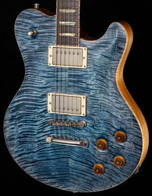 Nik Huber Dolphin '59 Curly Flame Maple Top Atlantic Blue (908)