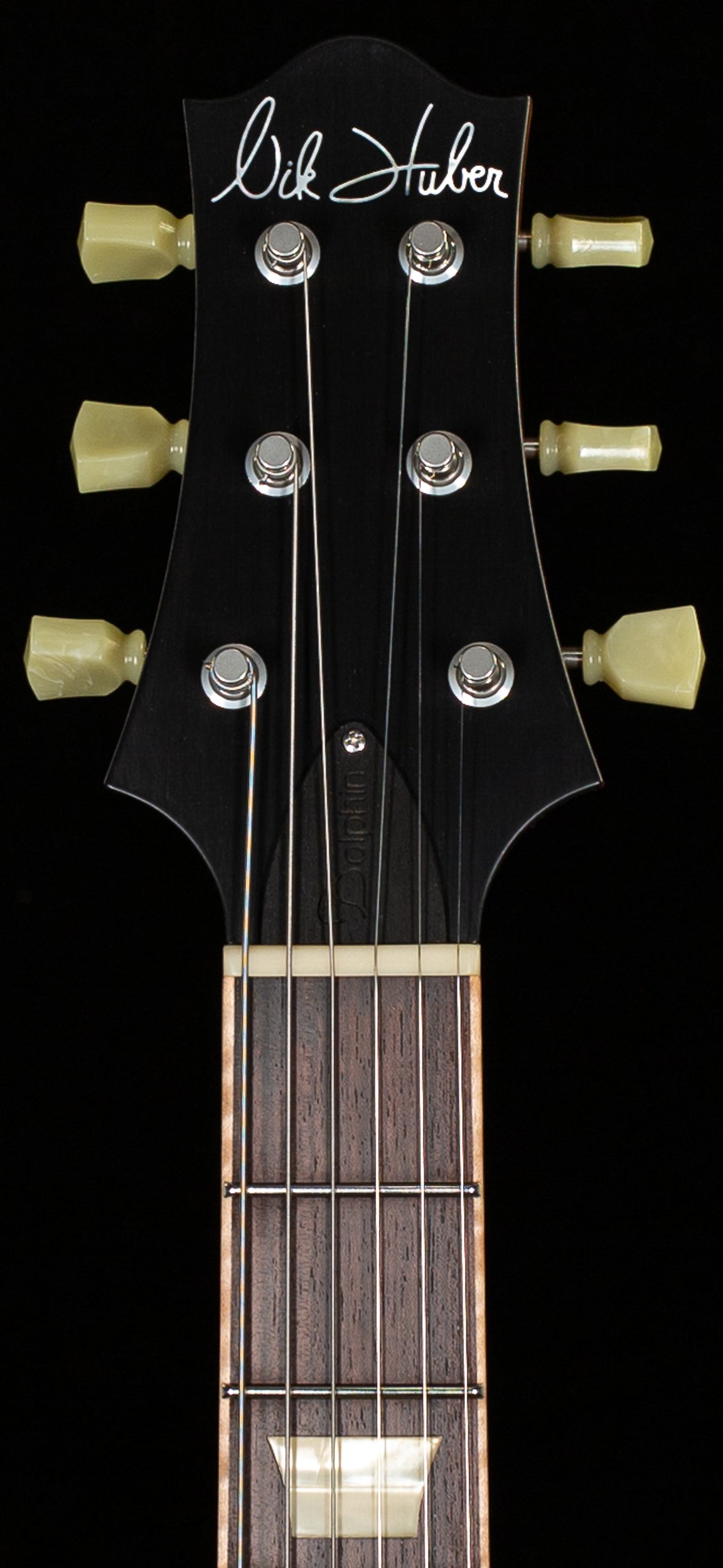 Nik Huber Dolphin &#39;59 Curly Flame Maple Top Atlantic Blue (908)