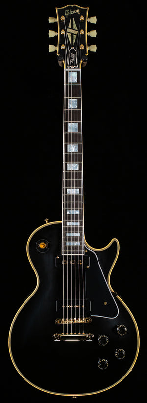 Gibson Custom Shop 1954 Les Paul Custom Staple Pickup Reissue Ebony VOS (342)