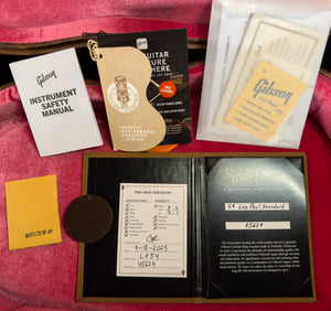 Gibson Custom Shop Willcutt Exclusive 1954 Les Paul Standard V2 Neck Gold Top VOS Lightweight M2M (624)