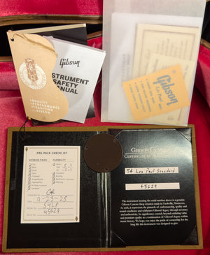 Gibson Custom Shop Willcutt Exclusive 1954 Les Paul Standard V2 Neck Gold Top VOS Lightweight M2M (629)