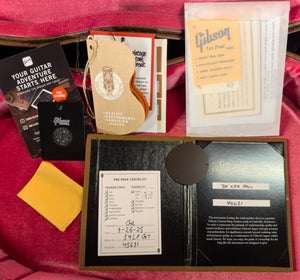 Gibson Custom Shop Willcutt Exclusive 1954 Les Paul Standard V3 Neck Gold Top VOS Lightweight M2M (631)