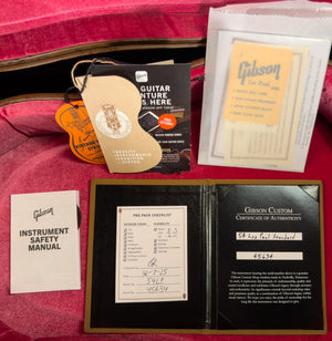 Gibson Custom Shop Willcutt Exclusive 1954 Les Paul Standard V3 Neck Gold Top VOS Lightweight M2M  (634)