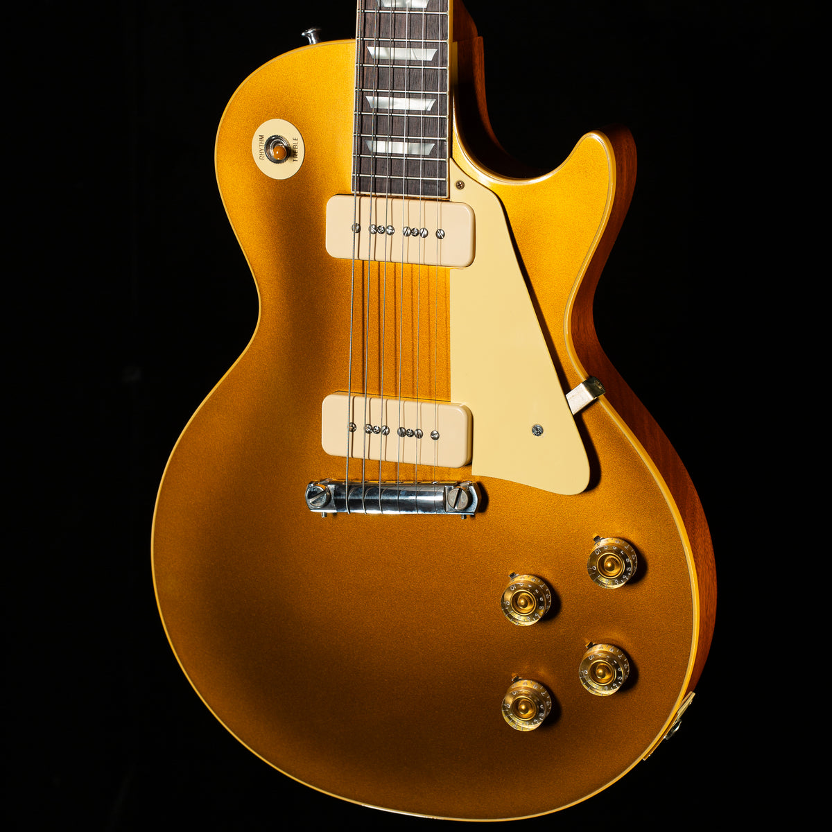 Gibson Custom Shop Willcutt Cavern Collection 1954 Les Paul Standard VOS Goldtop Chambered (094)