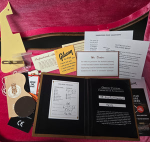 Gibson Custom Shop 1954 Les Paul Standard Goldtop Dark Back Humbuckers VOS NH (106)