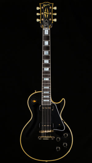 Gibson Custom Shop 1954 Les Paul Custom Staple Pickup Reissue Ebony VOS  (155)