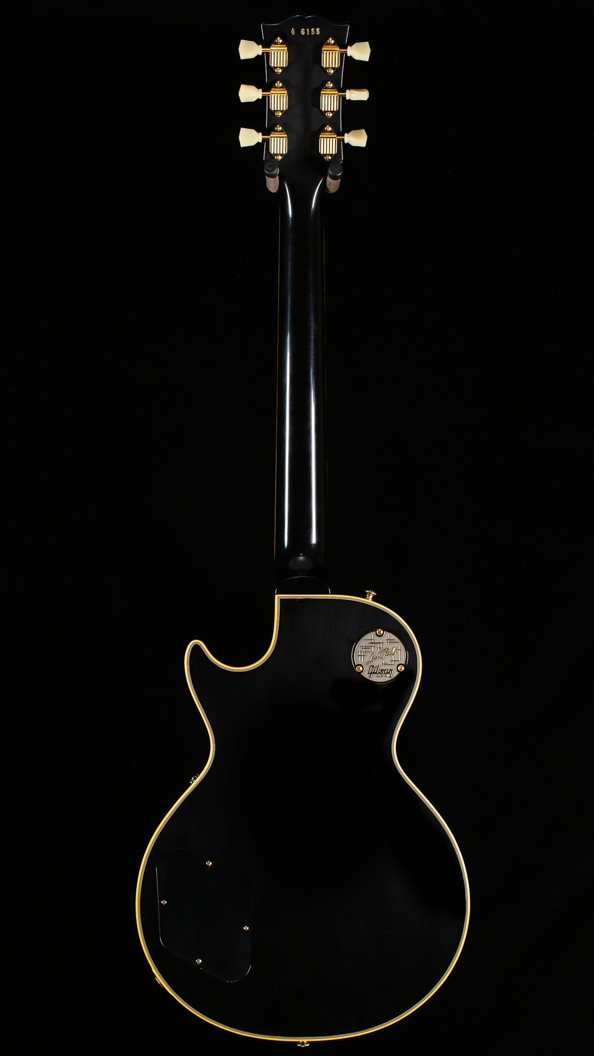 Gibson Custom Shop 1954 Les Paul Custom Staple Pickup Reissue Ebony VOS  (155)