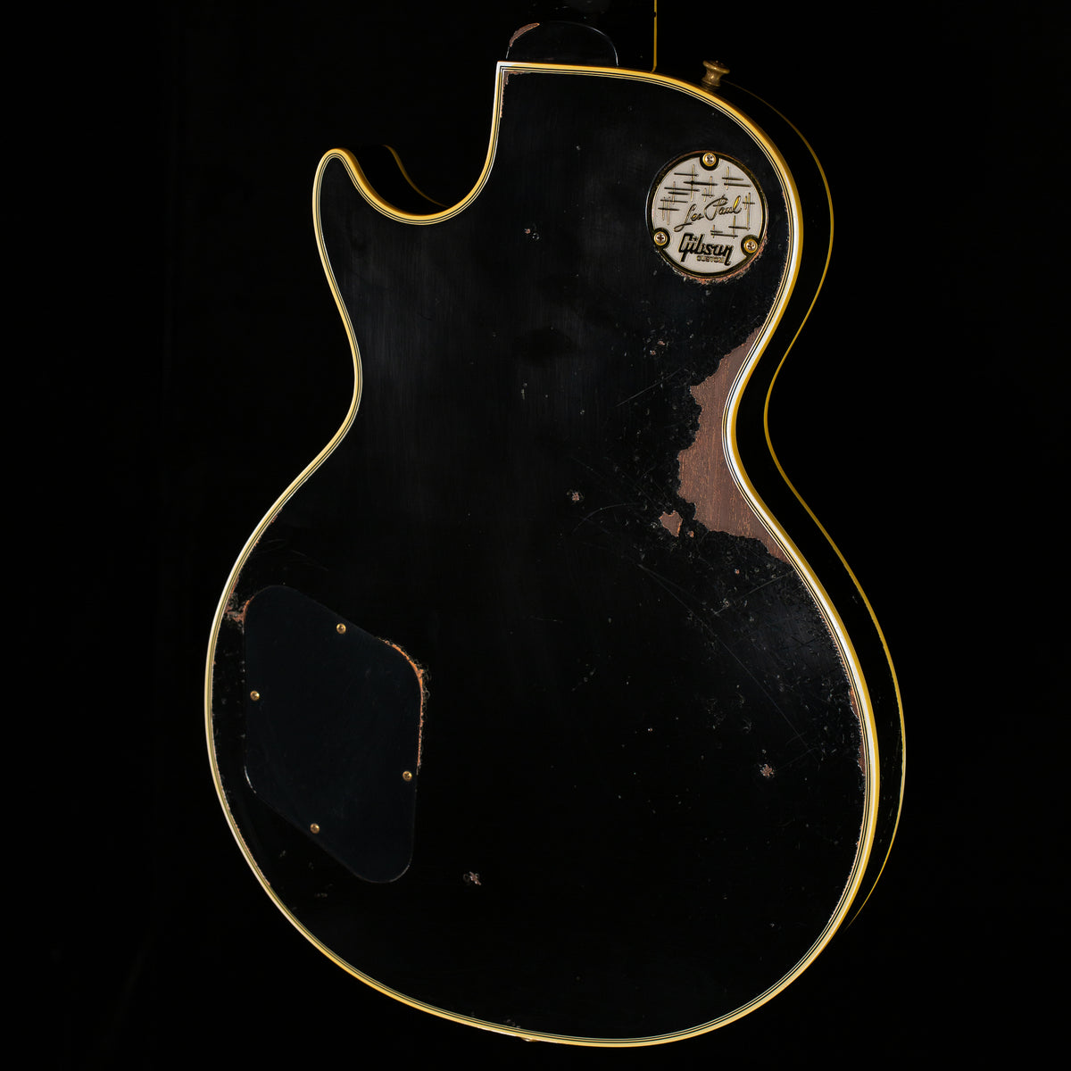Gibson Custom Shop 1954 Les Paul Custom Staple/Humbucker Murphy Lab Heavy Aged Ebony (364)