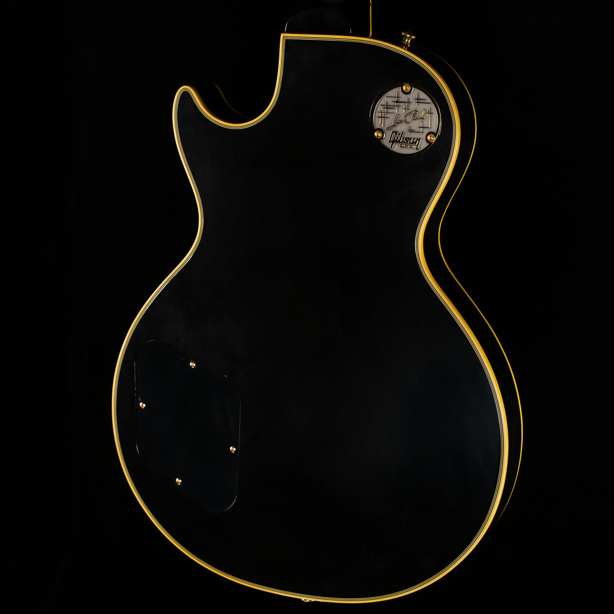 Gibson Custom Shop 1954 Les Paul Custom Staple Pickup Reissue Ebony VOS (389)